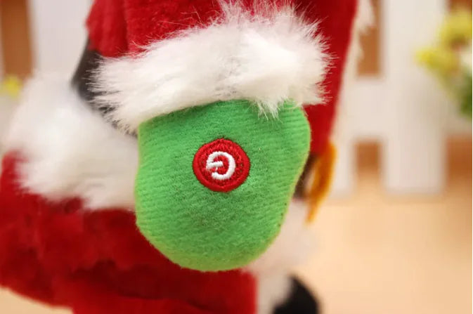 Twerking santa claus ornament